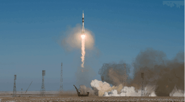 Soyuz rocket launch
