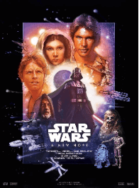 Poster for Star Wars: A New Hope
